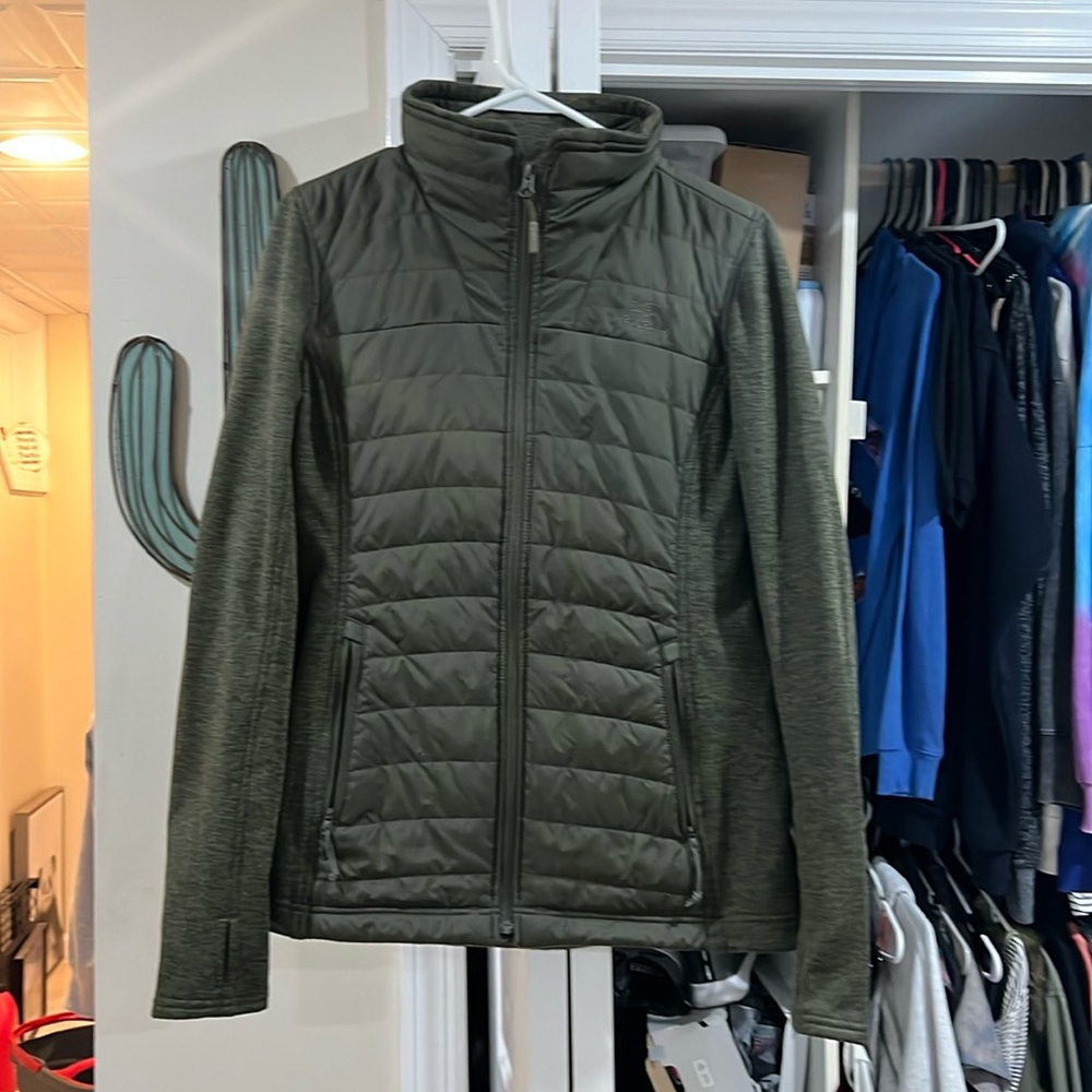 The North Face zip up jacket